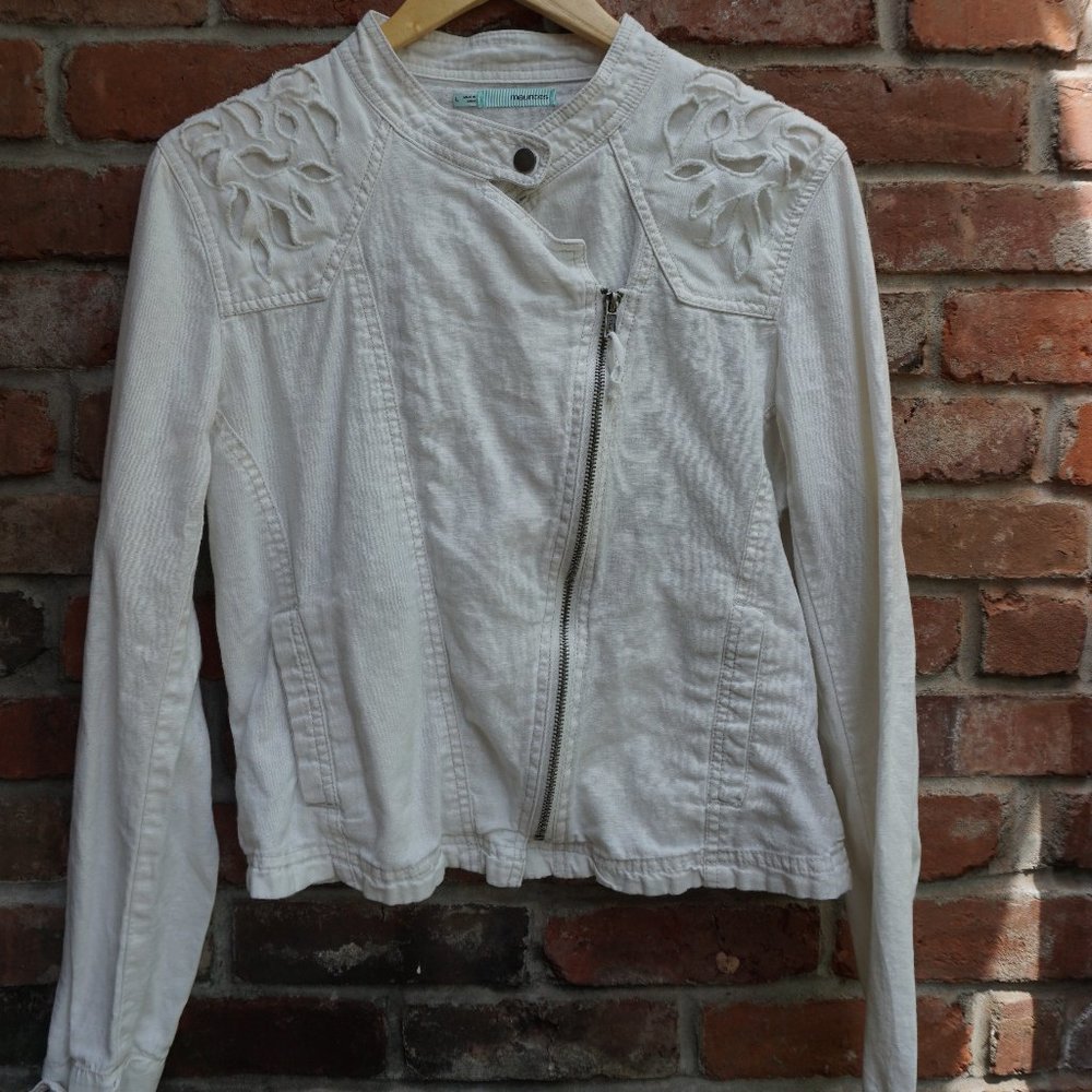 summer white jacket